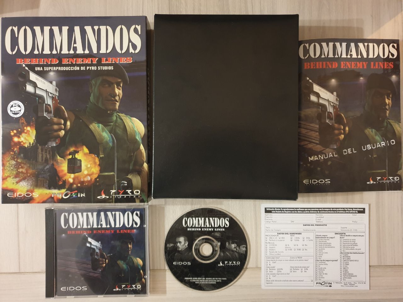 Commandos Behind Enemy Lines content