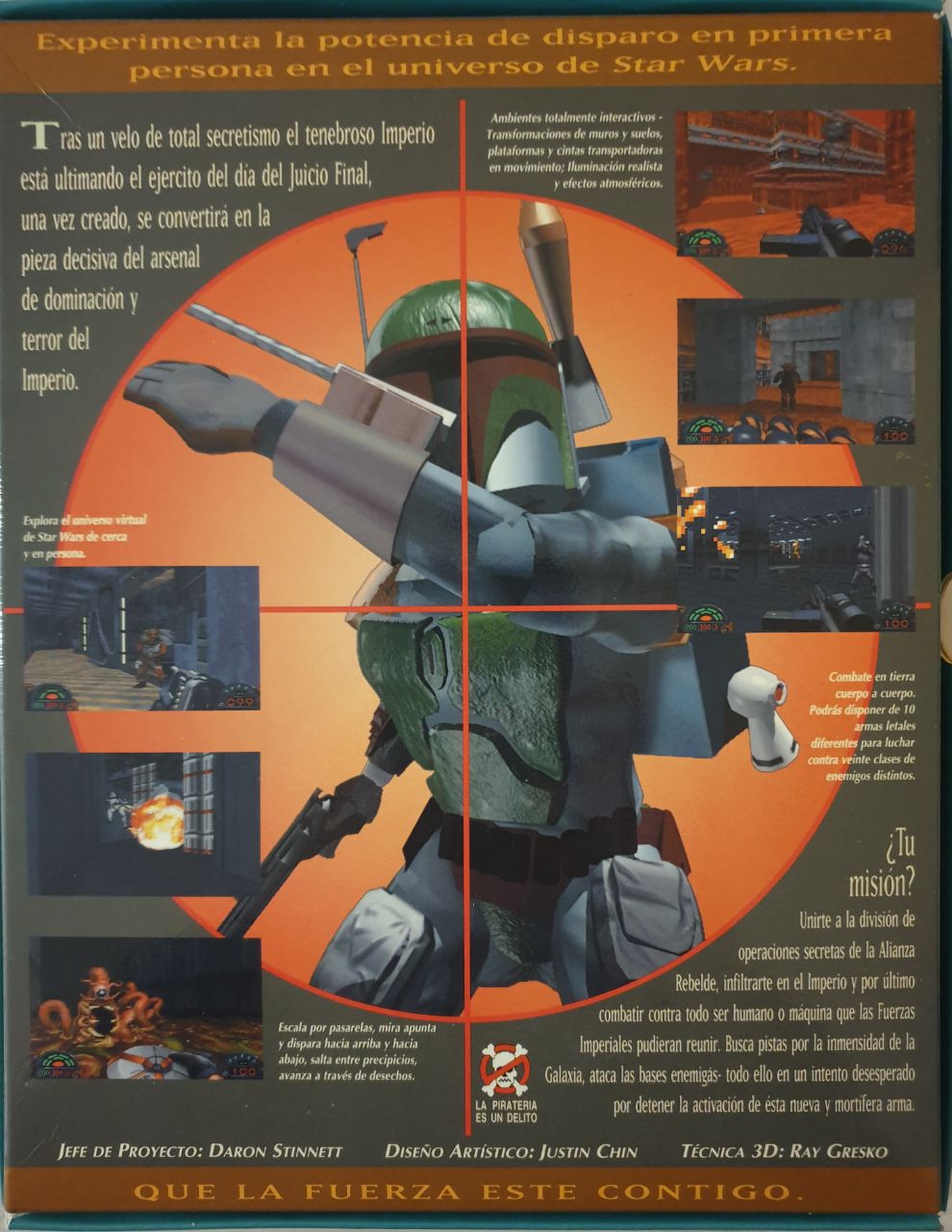 Star Wars: Dark Forces back cover