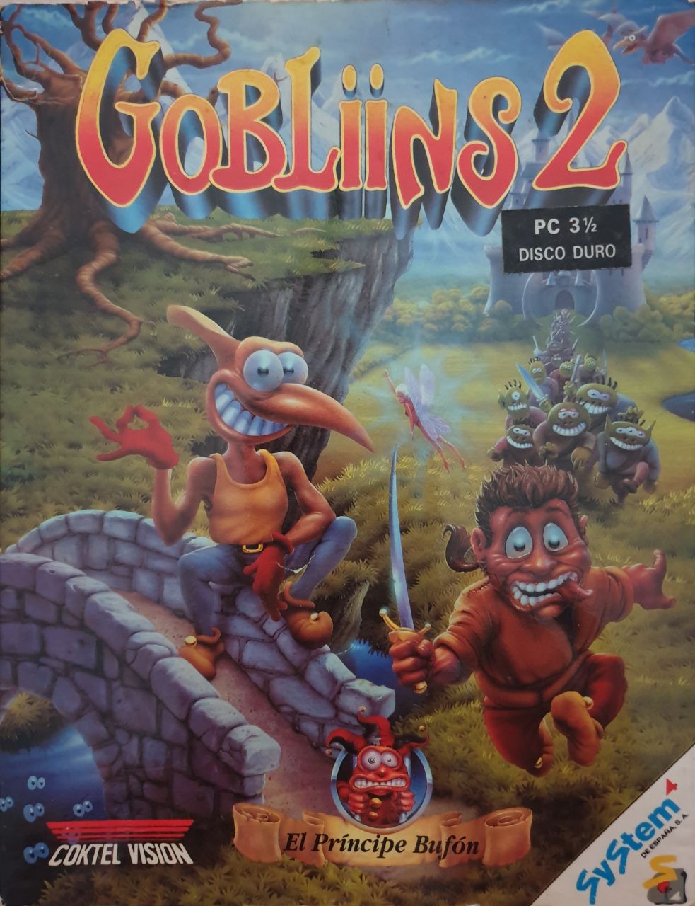 Gobliins 2: El Príncipe Bufón cover