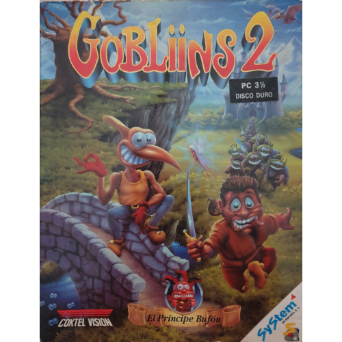 Gobliins 2: El Príncipe Bufón cover