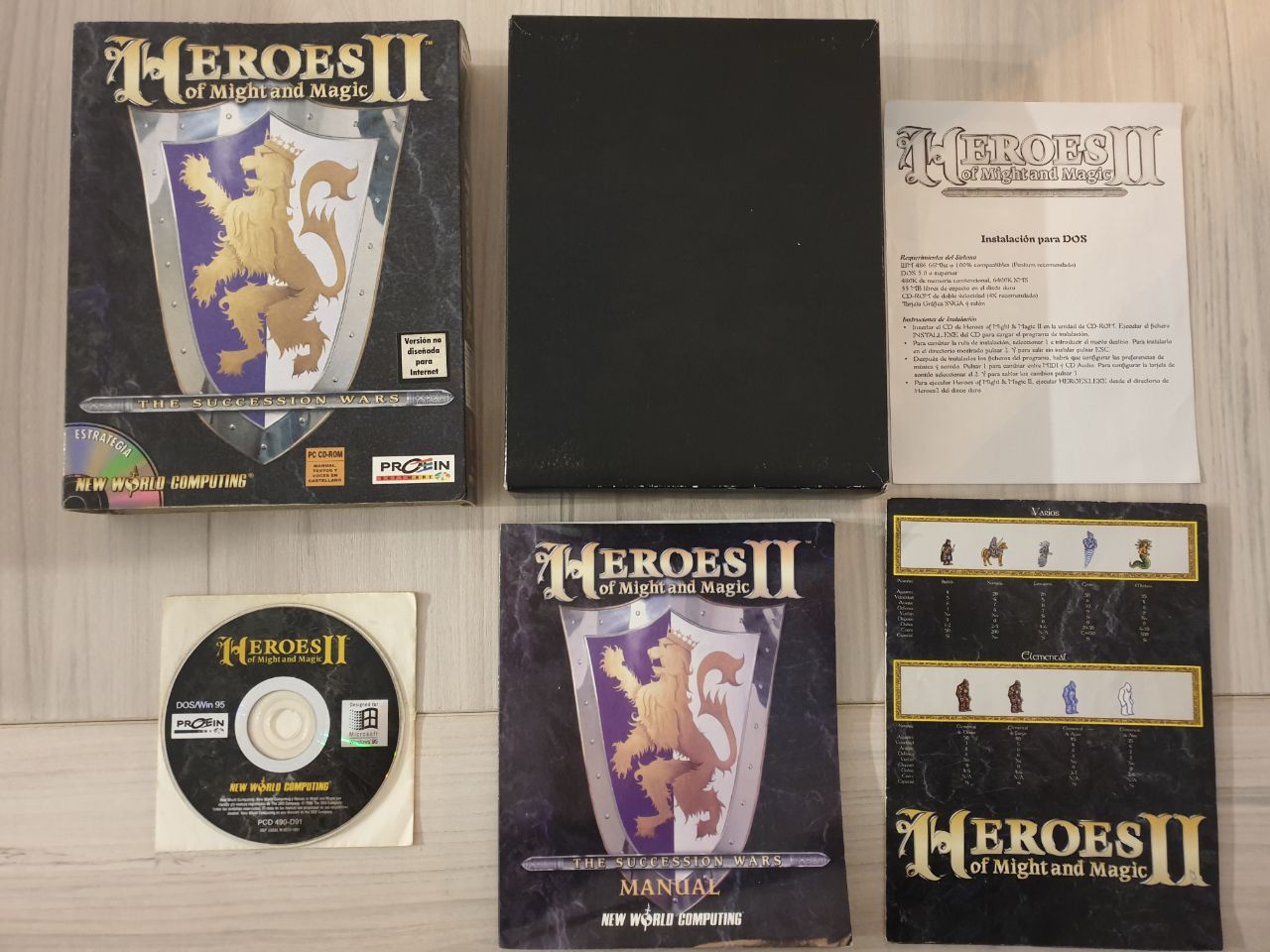 Heroes of Might and Magic II content