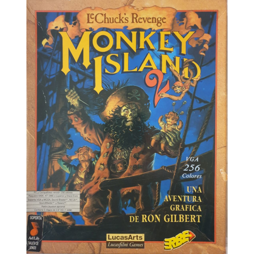 Monkey Island 2: LeChuck's Revenge cover