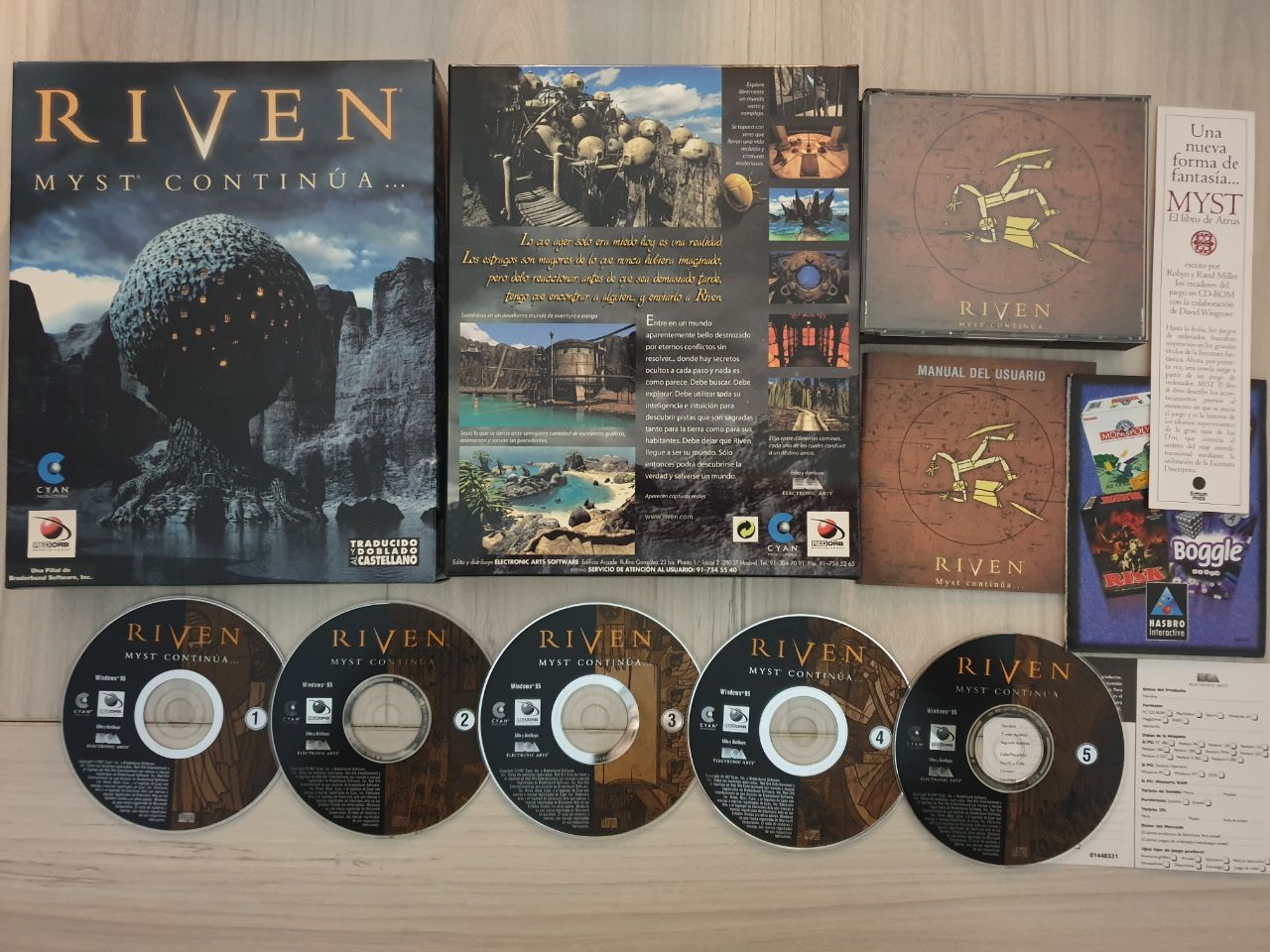 Riven: Myst Continúa content