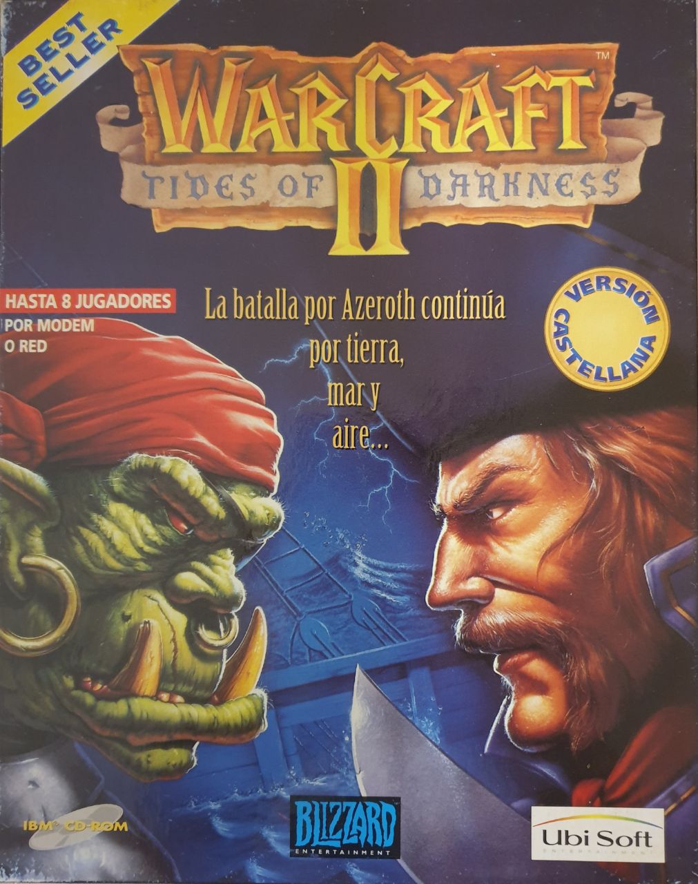 Warcraft II Tides of Darkness cover